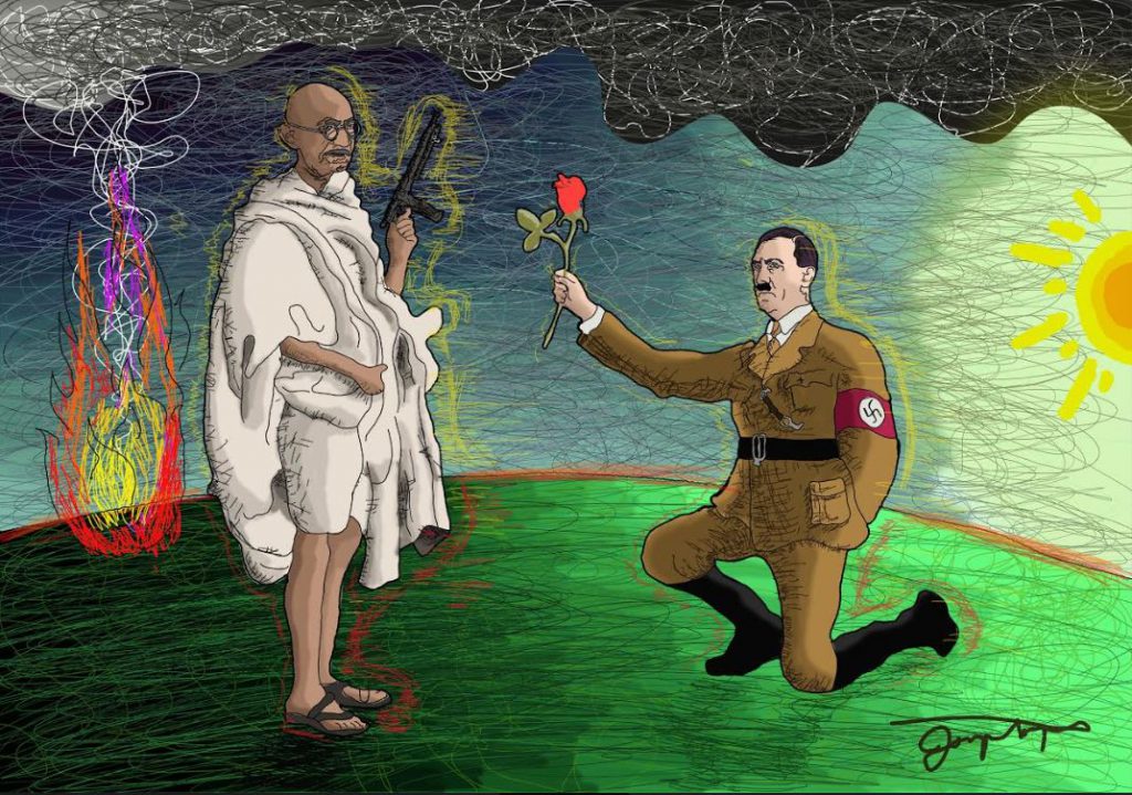 A war in the name of peace "©"