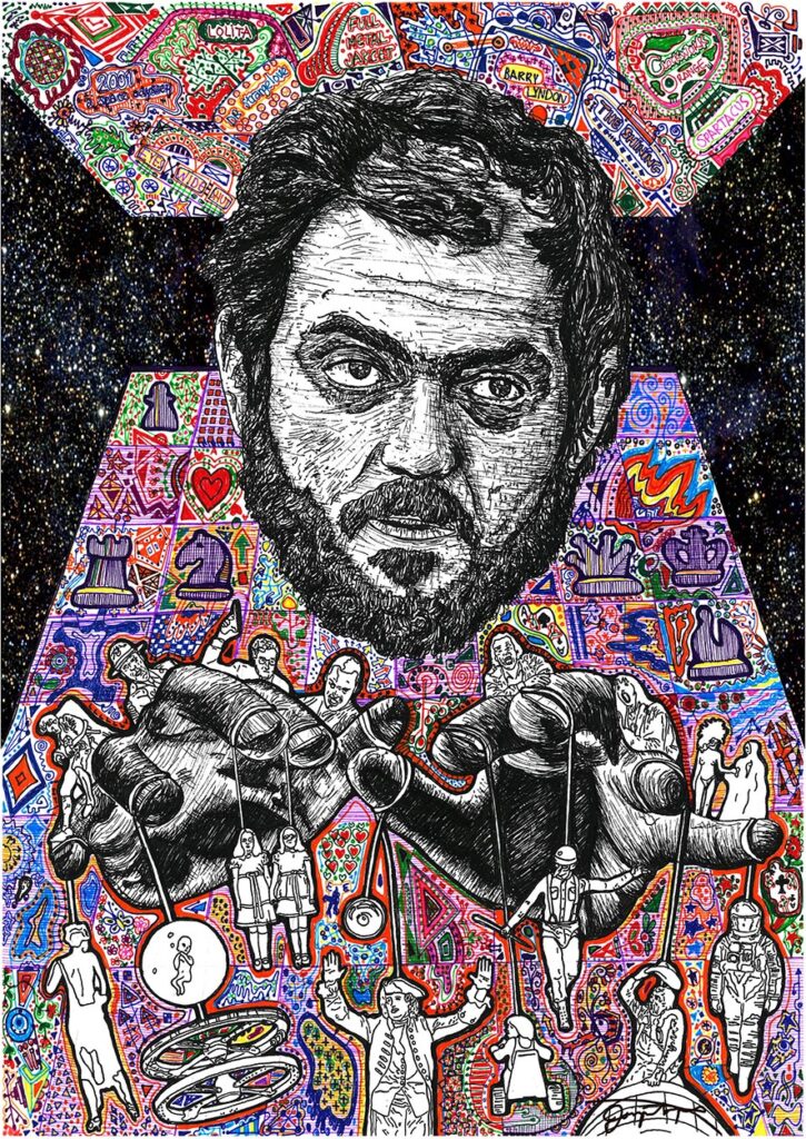 Stanley Kubrick portrait b"©"